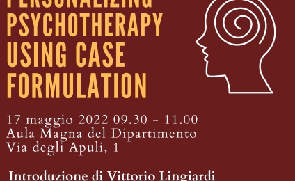 Personalizing psychotherapy using case formulation with Ueli Kramer - 17.05.2022